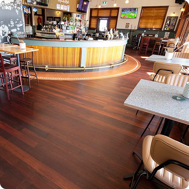 After timber floor restoration