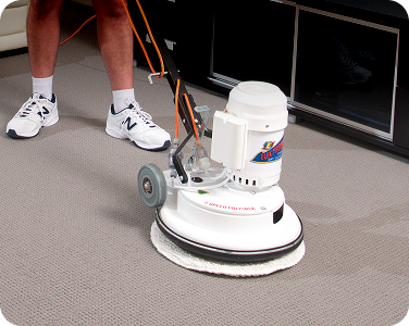 Carpet dry cleaning