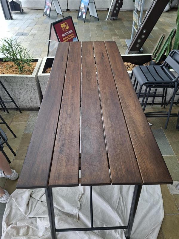 After furniture restoration
