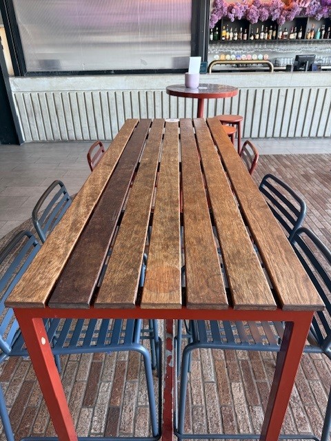 Before furniture restoration