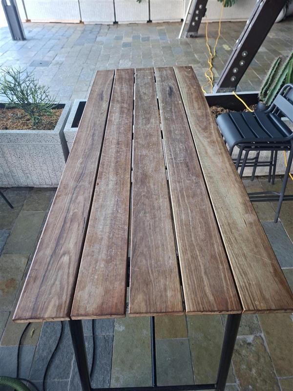 Before furniture restoration
