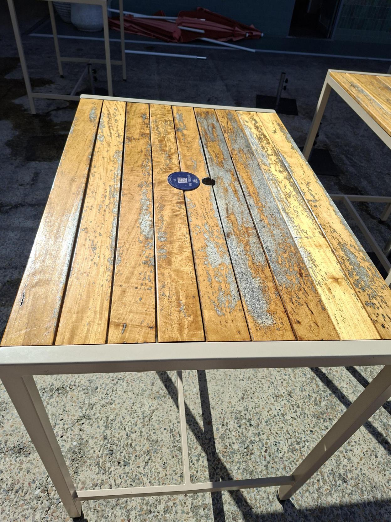 Before furniture restoration