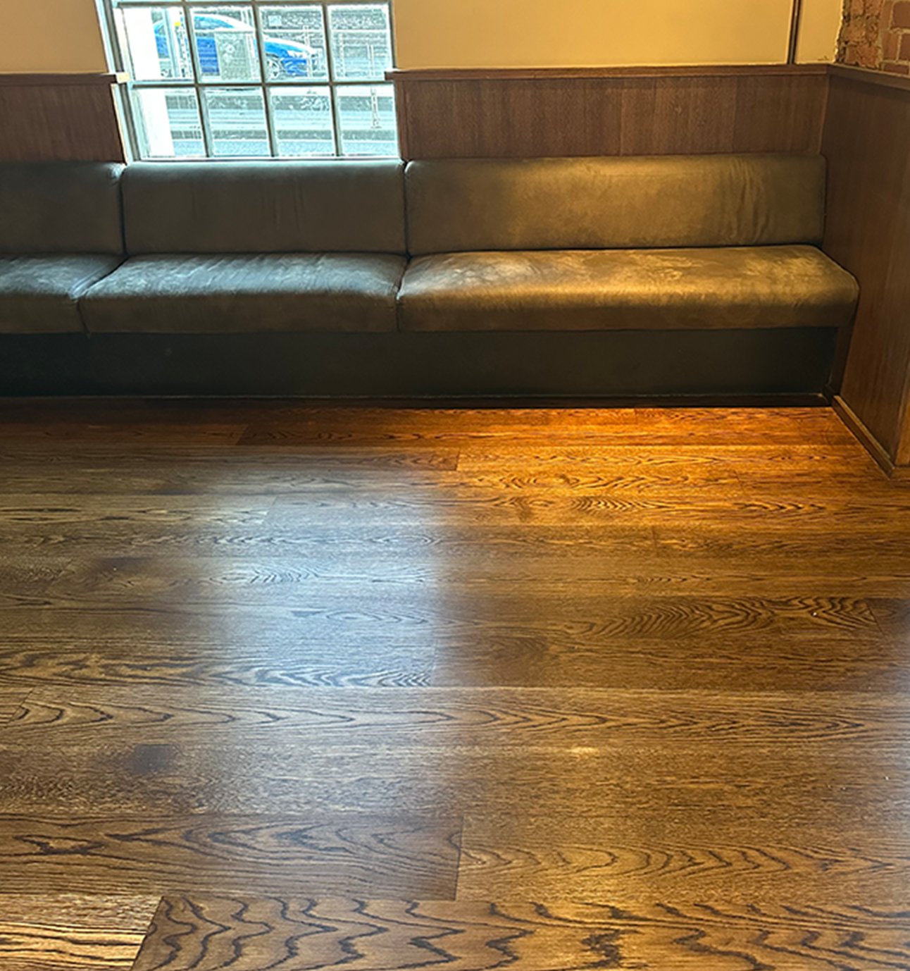 After timber floor restoration