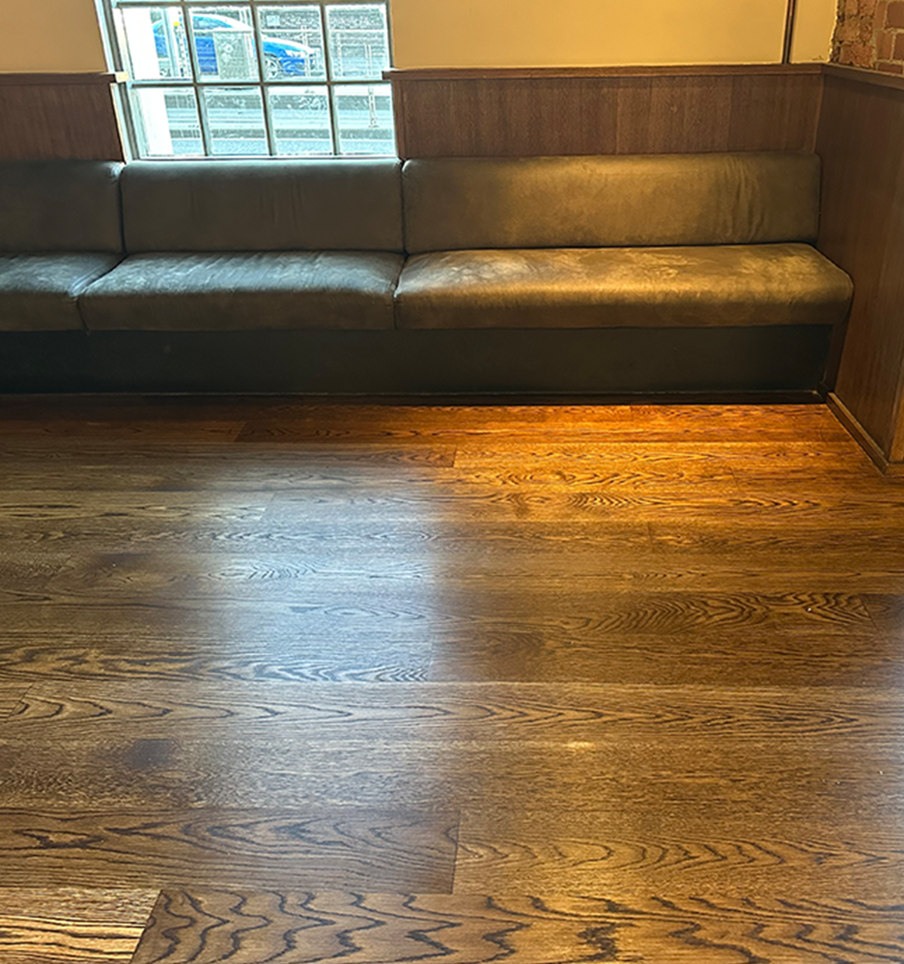 After timber floor restoration