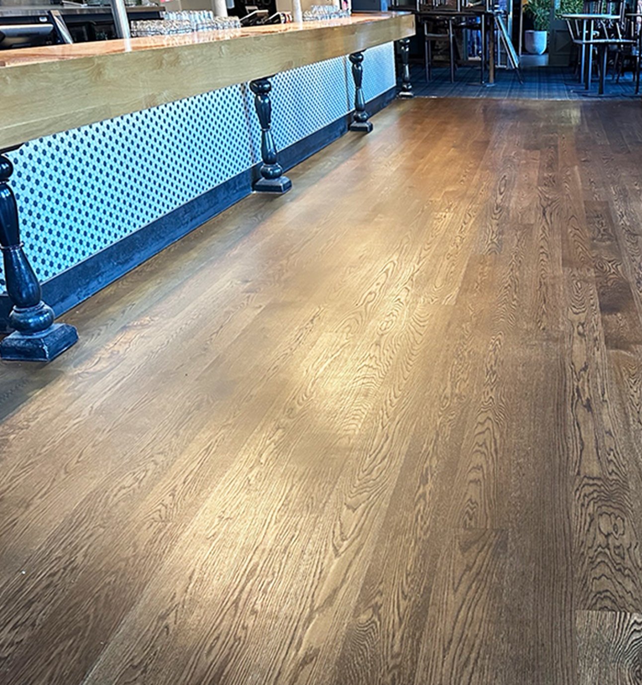 After timber floor restoration