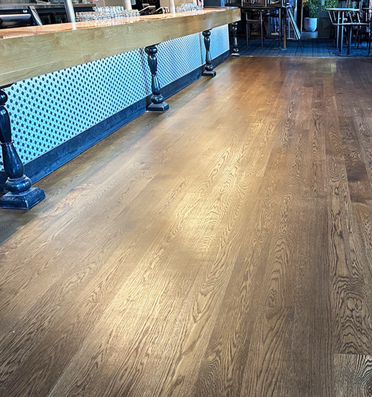 After timber floor restoration