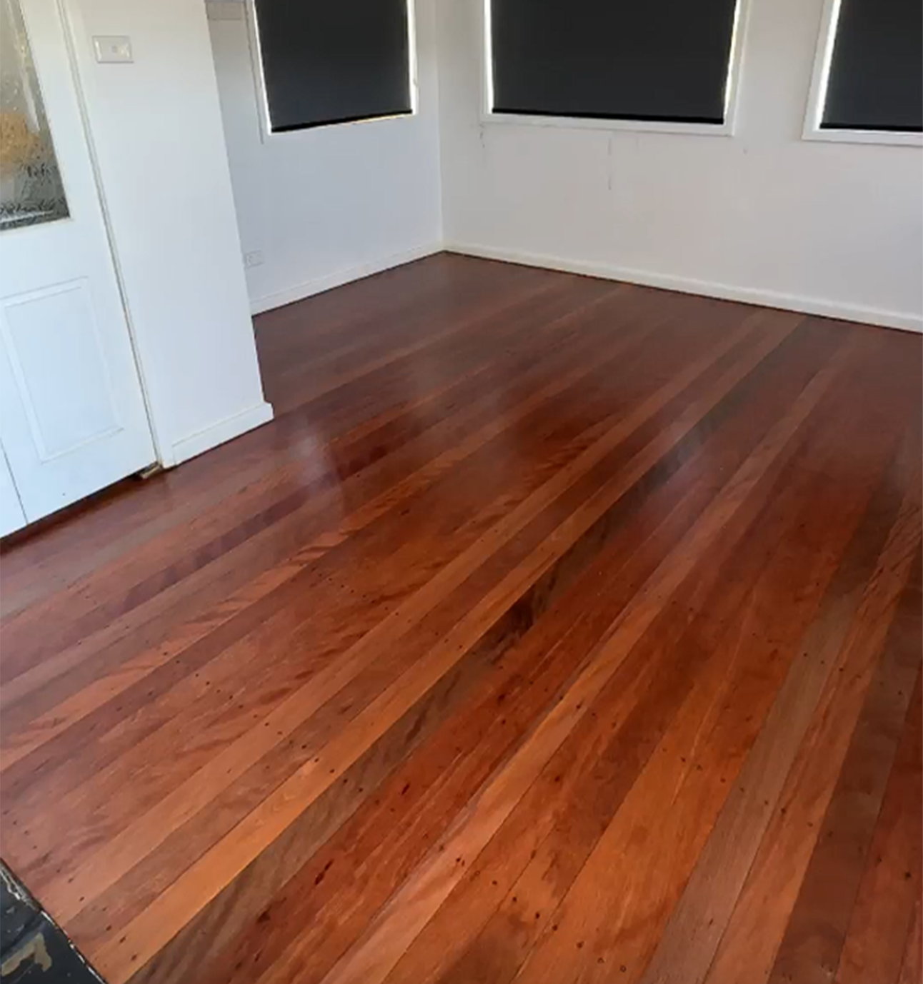 After timber floor restoration