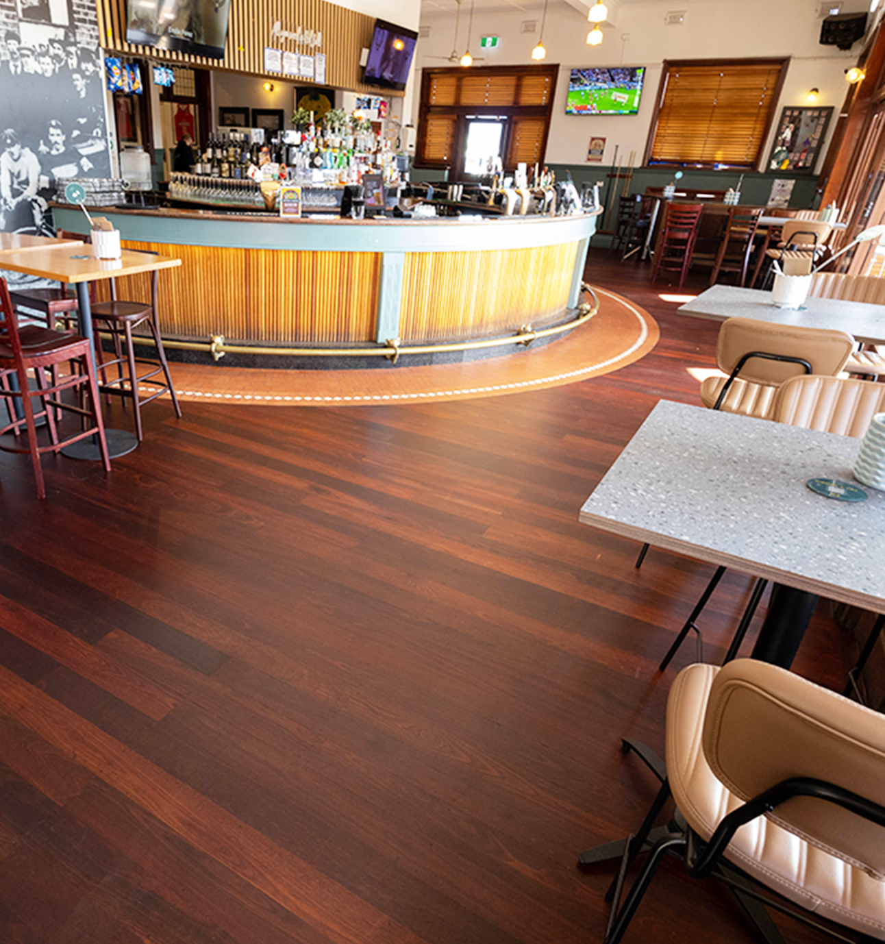 After timber floor restoration